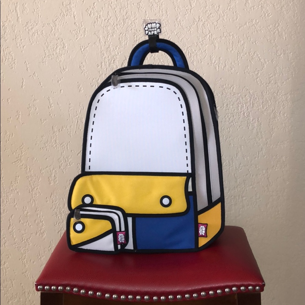 Jump From Paper Backpack & Matching Wallet